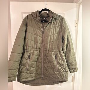 The North Face Women's Green Puffer Jacket